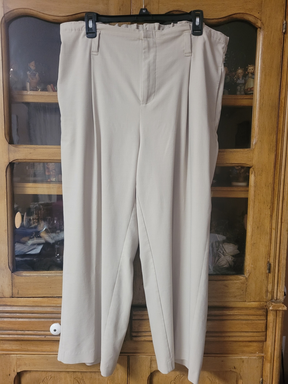 Liverpool Los Angeles Women's Beige Career Trousers | Size 16 (Estimated) | Stre
